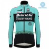 Wielershirt 2018 Bianchi Countervail N001 Winter Thermal Fleece